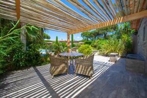 Zahrada ubytování La Villa d'Andrea