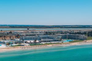 an aerial view of a resort on the beach at Iberostar Selection Kuriat Palace in Monastir