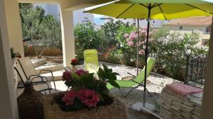 Zahrada ubytování Apartments Trešnja