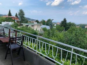 Balkón nebo terasa v ubytování Апартамент във вила Артемида