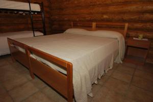 Krevet ili kreveti u jedinici u objektu Chalet 6 Agriturismo