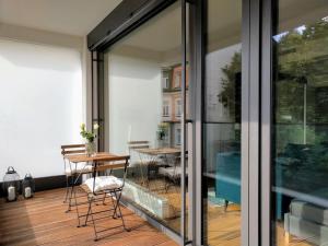 Balkón alebo terasa v ubytovaní Cosy Design Apartment IV