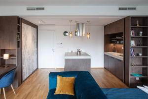 Kuchyňa alebo kuchynka v ubytovaní Cosy Design Apartment IV