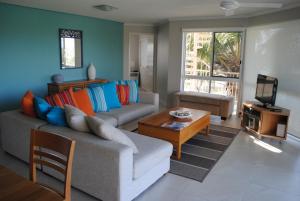 Χώρος καθιστικού στο Surfside On The Beach