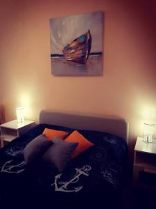 Posezení v ubytování Apartments Luza