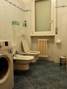 Et badeværelse på Appartamento la Canvetta