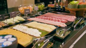 Comida no hotel ou em algum lugar perto