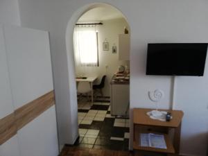 TV/Unterhaltungsangebot in der Unterkunft Apartmani Laura
