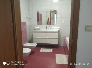 Koupelna v ubytování Pluski Dom "Ryś" nad J. Pluszne