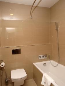 Kopalnica v nastanitvi Hotel Budweis