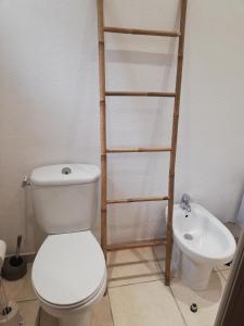 Koupelna v ubytování Au Sabluline chambres d'hôtes gîtes