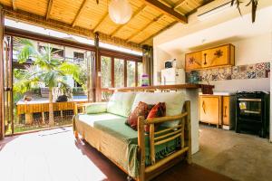 Kuchyň nebo kuchyňský kout v ubytování Pousada Guarda Beach House