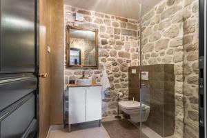 Kúpeľňa v ubytovaní Villa Draga Paradise pool villa in Split + 35 fotografií
