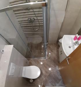 Koupelna v ubytování Bedrooms Cerovac