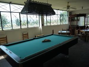 Biliár nebo kulečník v ubytování Hotel No Que No