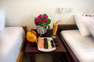 Een zitgedeelte bij The Surf Access Guest House
