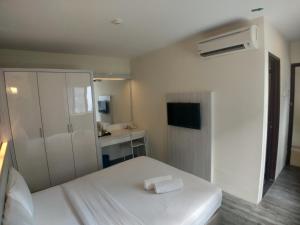 TV a/nebo společenská místnost v ubytování Hotel Westree KL Sentral