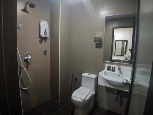 Koupelna v ubytování Hotel Westree KL Sentral