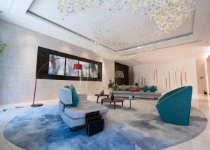 Posezení v ubytování Mercure Panjin