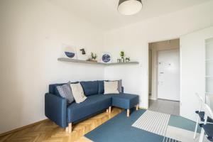 Posedenie v ubytovaní ★Bright, spacious apartment|Palace of Culture view★