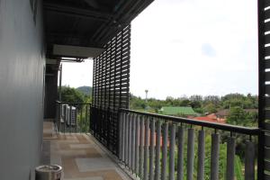 Balkón nebo terasa v ubytování Dinar Lodge