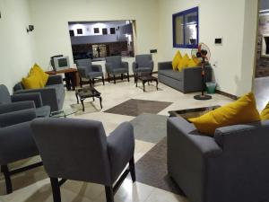 Posezení v ubytování Carmine Hotel Dahab