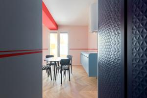 Posezení v ubytování Metropolitan Suites