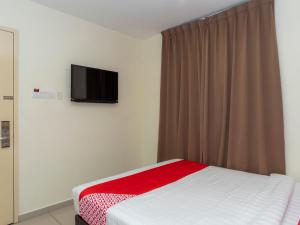 TV a/nebo společenská místnost v ubytování MK Paradise hotel