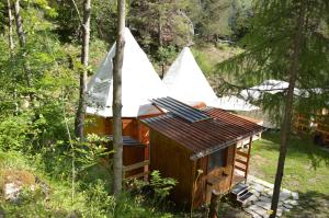 Zahrada ubytování Camping Du Parc