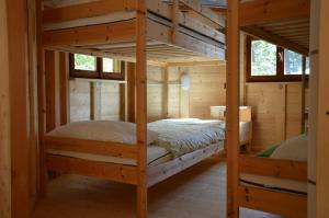 Postel nebo postele na pokoji v ubytování Camping Du Parc
