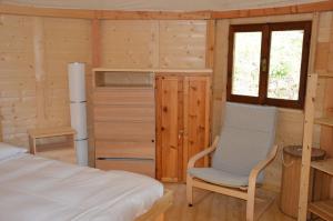 Postel nebo postele na pokoji v ubytování Camping Du Parc