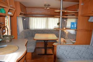 Posezení v ubytování Camping Du Parc