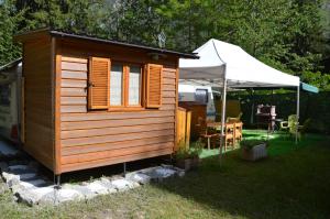 Zahrada ubytování Camping Du Parc