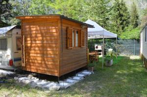 Zahrada ubytování Camping Du Parc