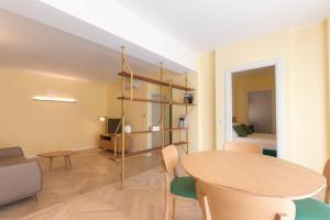 Posezení v ubytování Metropolitan Suites