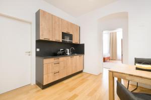 Kuchnia lub aneks kuchenny w obiekcie Vienna Stay Apartments Pezzl 1170