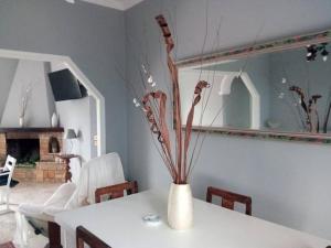 Televízia a/alebo spoločenská miestnosť v ubytovaní Apartment Adriana
