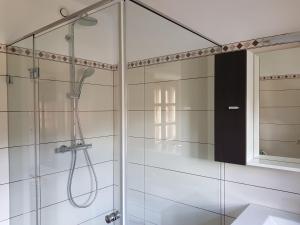 Koupelna v ubytování Ferienappartement am Leisnitzbach + 35 fotografií