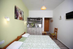 Postel nebo postele na pokoji v ubytování Αlexandros apartment