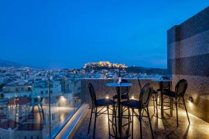 Balkón alebo terasa v ubytovaní The Pinnacle Athens