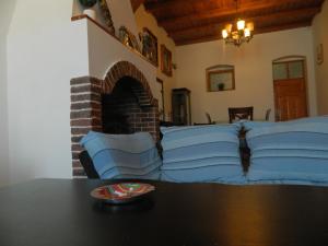 Posezení v ubytování Casa Ligia