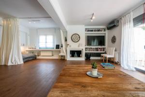 Posedenie v ubytovaní Zen Villa in Schinias