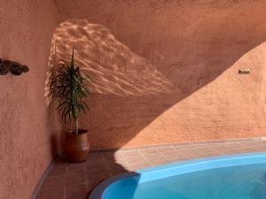 The swimming pool at or close to Cuevas el Torriblanco