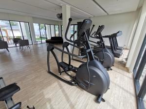 Fitness centrum a/nebo fitness zařízení v ubytování De VeraNiO Resort