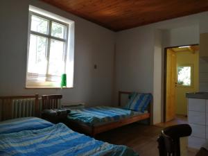 Posteľ alebo postele v izbe v ubytovaní Chata Pepino