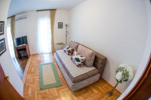 Χώρος καθιστικού στο Guesthouse Dapcevic