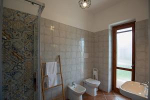 Koupelna v ubytování Casa Floris