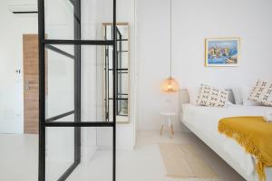 Postel nebo postele na pokoji v ubytování Twins Idola Apartments