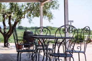 Balkón nebo terasa v ubytování Agriturismo Casale Sasso