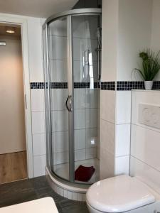 Um banheiro em Star Apart Hotel Sachsenhausen